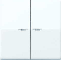 Jung AS591-5KO5WW - inzetplaat + wip serie alpine as500