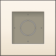 Niko 100-80100 - opbouwdoos 1-voudig creme