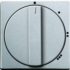 Busch Jaeger 2CKA001710A3672 - inzetplaat + knop 2542dr/02-83