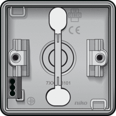 Niko 700-83101 - waterdichte onderbak 1-voudig tule hydro