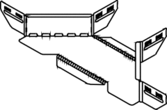 Stago CSU36071202 - aanzetstuk aftak 120mm