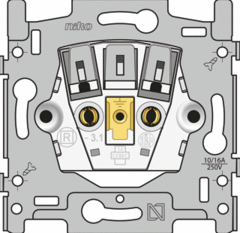 Niko 170-31400 - wcd 1-voudig zonder randaarde steekcontact basisdeel