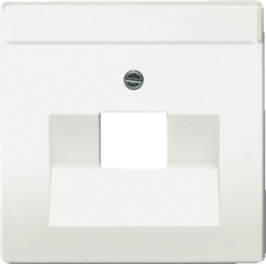 Busch Jaeger 2CKA001710A3889 - inzetplaat 1xmj 1803-884 mat wit future