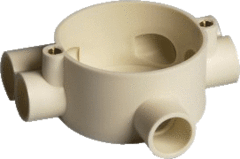 Attema 2205 - top t-doos 2xlinks + 2xrechts 5/8 zonder deksel