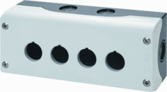 Eaton 216539 - kast opbouw m22-i4 zwart / grijs 4-voudig