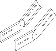 Stago CSU08750000 - styg / vervalstuk verstelbaar set 2 stuks