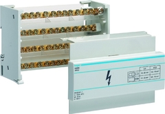 Hager KJ01C - verdeelklem 4-polig 125a