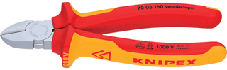Knipex 70 06 180 - zijsnijtang kniptang 7006-180-1000v
