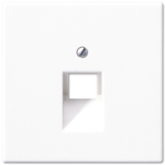 Jung LS969-1UAWW - inzetplaat 1xmj uae alpin wit ls990