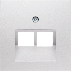 Berker 14098989 - centraalplaat uae/e data polar wit s1