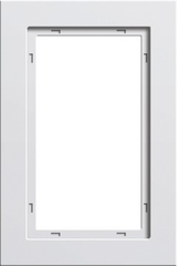 Gira 100129 - afdekraam 1,5-voudig zwg e2