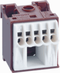 Hager KN06P - qc-klem fase 6 pos