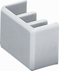 Hager KZN023 - eindkap rail