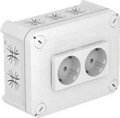 OBO 2007821 - tkabeldoos tbox 100 2voudig wcd wt