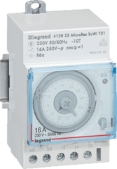 Legrand | van Geel 412823 - schakelklok t31 analoog dag t31 (automatische tijdsinstelling na installatie)