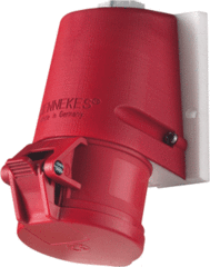 Mennekes 1343 - cee wcd 4-polig 16amp. 400v klem
