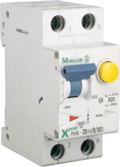 Eaton 236697 - aardlekautomaat 25a 30ma 1p+n pkn6-25/1n/b/003