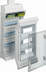 Hager VE312F - vector verdeler 36-module + transparante deur
