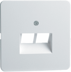 Peha 00506711 - centraalplaat data 2-voudig 80.610.02uae/2n levend wit