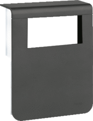 Tehalit SL201159329011 - afdekkap voor outlet 115 zwart