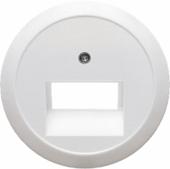 Berker 1409 - afdekplaat uae/e-data polar wit 1930gp