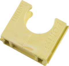 Pipelife 1196900836 - polfix buisklem 19mm creme doos 100 stuks