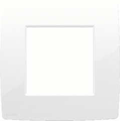 Niko 111-76100 - afdekraam 1-voudig glanzend wit