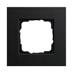 Afdekramen Alu. Zwart