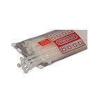 Bundelband transparant rvs clip