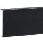 Elektro Plint zwart 115mm RAL 9011