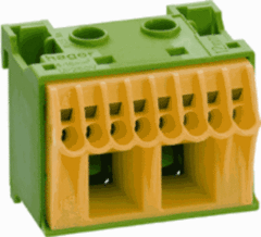 Hager KN10E - qc-klem aarde 10 pos