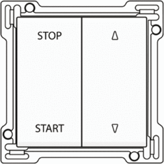 Niko 101-65905 - schakelwip jaloezie wit