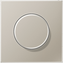 Jung ES1940 - dimmerplaat + knop edelstaal