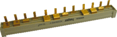 Hager KB463A - verbindingsrail 4-polig kb463a