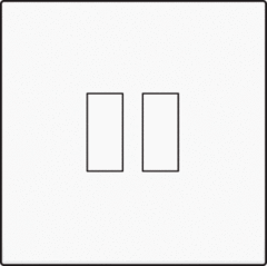 Niko 101-68001 - inzetplaat usb lader wit