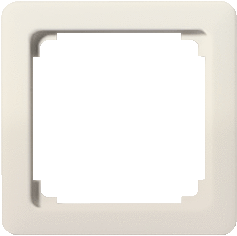 Jung 590Z - 590 Z - inzetplaat voor 50x50mm wit cd