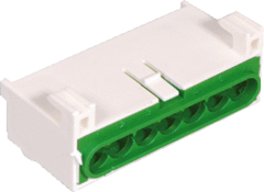 Hager GZ07E - pe klem miniverdeler 1x7polig gz07e