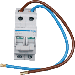 Hager VK10SH - uitbereidingsset hoofdschakelaar 2-polig 40A vk10sh