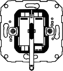 Gira 081100 - trekmaakcontact 1-polig basis (let op geen schakelaar)