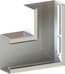 Legrand | van Geel 351333 - hoek stijg/zakstuk gwo6 110mm zuiver wit