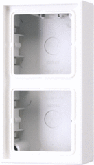 Jung LS582AWW - opbouwkap 2-voudig alpin ls990