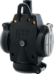 ABL SURSUM 1173563 - hangkopp 3-voudig 2k-tech grijs/zwart