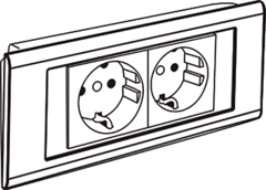 Legrand | van Geel 351039 - gwo6 wcd 2-voudig 3p gst18i3