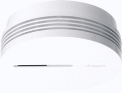 Hager TG600AL - rookmelder Optische rookmelder batterijgevoed (lithium: tot 10 jaar levensduur), wit