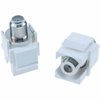 Peha 00935291 - Keystone F-aansluiting levend wit