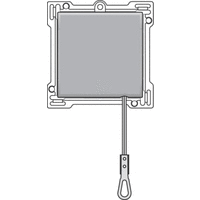 Niko 121-63606 - centraalplaat trekschakelaar sterling