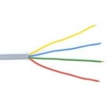 Donné D16206 - wandkabel dca 4x0,8mm2 grijs rol 100mtr