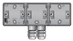 Niko 700-84952 - opbouwdoos 3x horizontaal