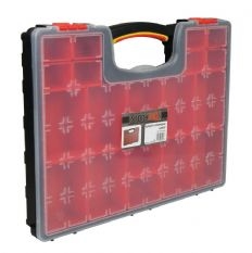 Kunststof Koffer + losse bakjes groot 61558