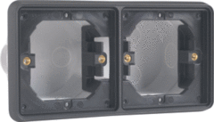 Niko 761-75000 - inbouwkader 2x horizontaal.